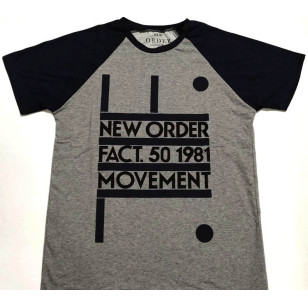 New Order - Movement Official Raglan T Shirt ( Men L ) ***READY TO SHIP from Hong Kong***